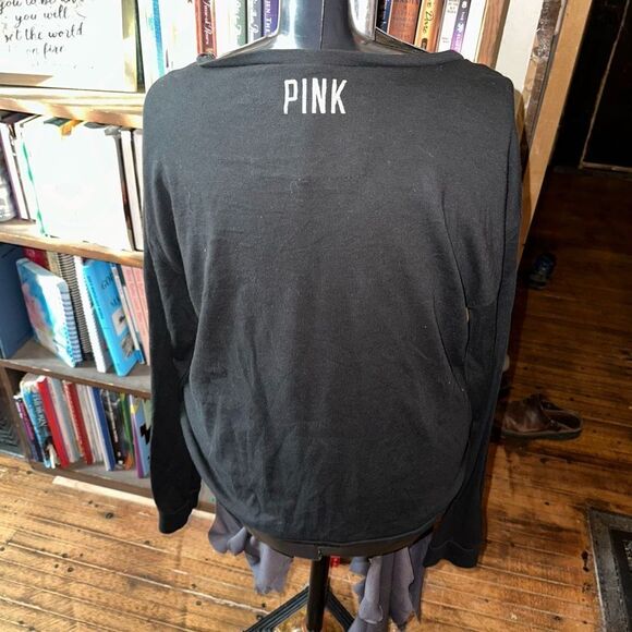 Victoria’s Secret sequin Boom wide neck oversized sweatshirt - Picture 2 of 3